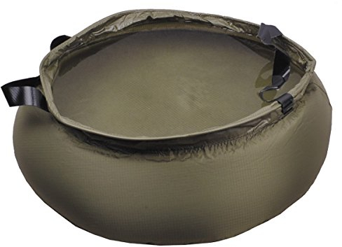 MFH 10L Ciotola Pieghevole con Sacchetto OD Verde