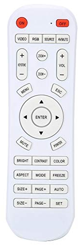 Télécommande Universelle de Remplacement pour projecteur, téléviseur, décodeur (TNT), Blu-Ray/DVD, Audio/Barres de Son