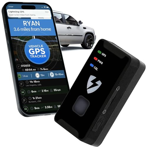 Lightning GL300 Real Time GPS Tracker for Vehicles, Device Only