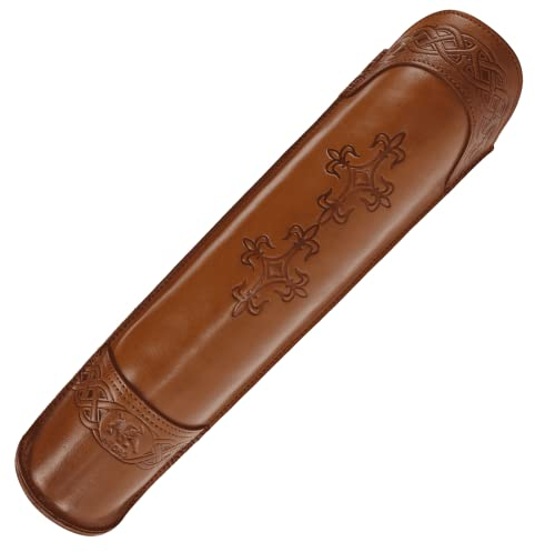 elToro Prime Brea - Rückenköcher aus robustem, hochwertigem Glattleder handgefertigt, Zubehör für Pfeil und Bogen (Faded)