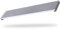Rejilla de Ventilación para Horno o Frigorífico Inox - Ideal para Todo Tipo de Muebles de Cocina de 60 cm de Ancho - Medidas 59,8 x 12,4 cm - Rejilla de Aluminio con 7 lamas - Color Gris - Harte