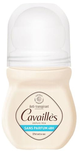 Rogé Cavaillès déodorant Anti-transpirant sans parfum 48h roll-on 50ml