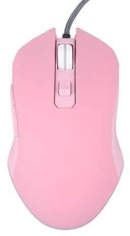 DAUZ Souris Silencieuse, Souris de Bureau, Fonctionnement Fluide, Interface de Type C, Interrupteur à Rouleau Sensible pour (USB Filaire)