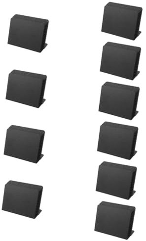 EXCEART Staffelei 120 Stück Buffet Tafel Tisch Zelt Schild Karten Stehend Memotafel Tischnummernschild Auto Menütafel Nachrichtentafel Mini Kreidetafel Tischtafel Schild Haushalt Pvc Zelte