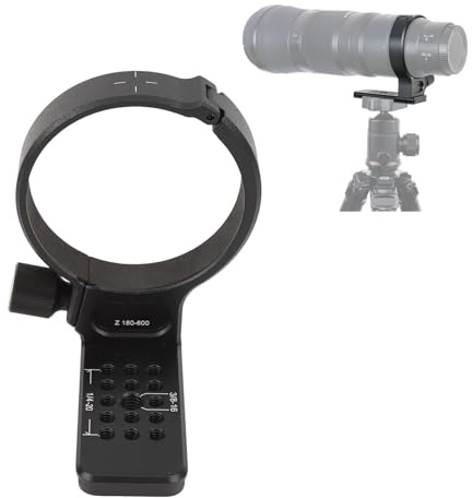 Metall-Stativkragen, Stativ-Montagering mit 100 Mm Schnellwechselplatte und 1/4 3/8 Zoll Schraubenloch für Z 180–600 Mm F5,6–6,3 VR-Objektiv