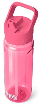 YETI Wasserflasche Mit Yonder Farblich Abgestimmtem Trinkhalmdeckel, Tropical Pink, 25 oz (750 ml)