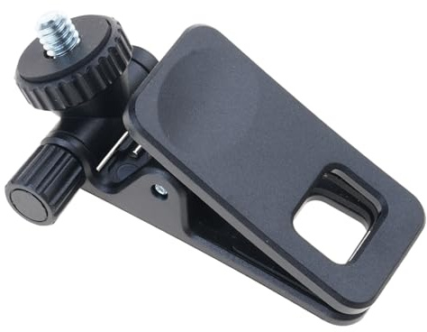 Qsvbeeqj Monitore Kamera Halterung Klemme Clip Bildschirm LCD Display Top Fill Light Blinkende Halterung Webcam Ständer 1/4 Schraubanschluss Stativ Kamera Clip