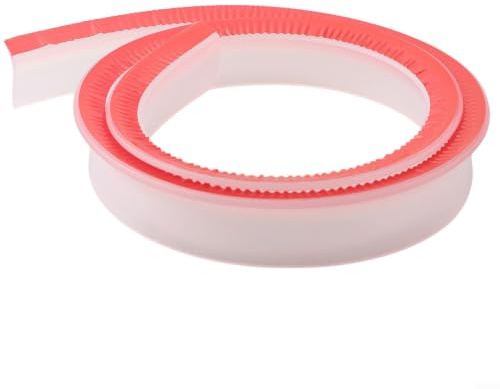 Bande de rétention d'eau pour douche,30 mm (transparent, 100 cm) | joint en silicone avec barrage flexible pour sol de salle de bain, 30 mm (transparent, 100 cm)