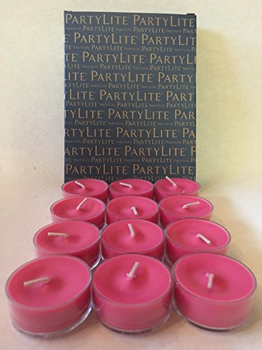 PartyLite Teelichter Süße Erdbeere aus der Reihe Fruchtig V041010