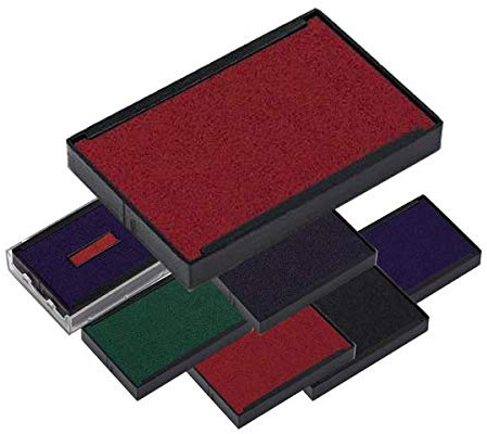 Ersatzkissen 6/4850 tinte für Selbstfärbestempel Trodat Printy 4850-6 Farben erhältlich (6/4850C - Rot)