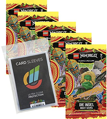 Lego Ninjago 6 Next Level Trading Cards - 5 Booster