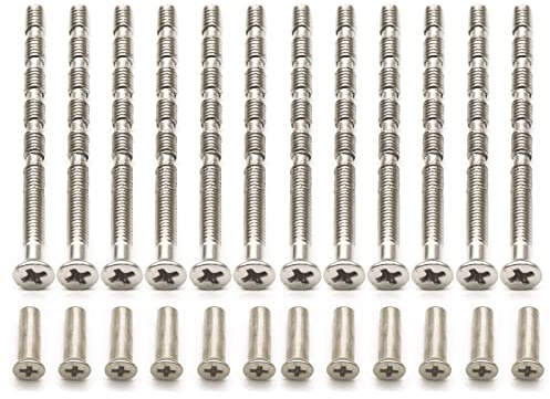 24 vis de poignée de porte, 48 vis de fixation M4 pour poignée de porte