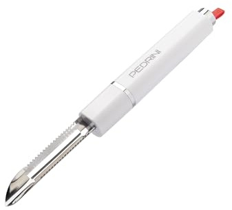 Pedrini sbucciatore pelapatate con lama a doppia affilatura in acciaio inox