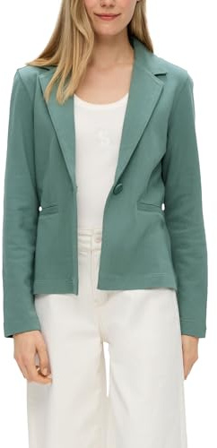s.Oliver blazer av sweat, 6575_petrol, 38