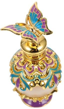 MAGICLULU Frasco De Perfume Recargable Spray De Fina Niebla Para Mujer Diseño Vintage De Dubái Para Coleccionar y Regalar Ocasiones Obsequios