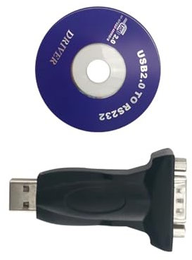 QTAZMJPB Convertidor Serial USB 2,0 a RS232, adaptador de 9 pines, adaptador de enchufe Serial PL2303 DB9, convertidor de computadora for Win7/8 USB a COM