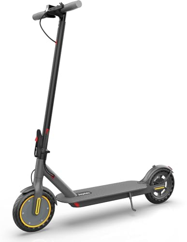 Joyhis Electric Scooter for Adults, 350W Foldable Electric Scooter, 19MPH Top Speed, 15 Miles Range, 8.5 Solid Tires, App Control Commuter E Scooter, Dual Braking System, 265 lbs Load