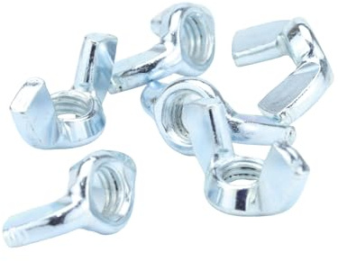 M5 (5mm) Wing Nut - BZP Steel (Pack of 20)