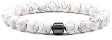 Glame Anti -Alkohol -Armband, magnetisches Nüchternheit Armband, reduzieren den Drang zum Trinken und Lockern von Entzugsstress, natürliche Unterstützung für das Aufhören von Trinken (A)
