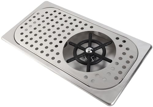Rinser en Verre, Rinser en Verre Automatique Acier Inoxydable Équipement de Lavage de Bouteille Puits Automatique avec Drainage Plateau d'égouette