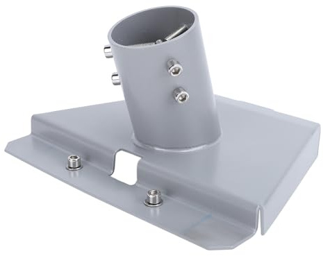 ZDETGU Kit di Montaggio Polare Internet Satellitare - Adattatore per Tubi in Acciaio per Ricevitori Gen 3 con Design Resistente Alle Intemperie e Facile Installazione