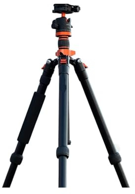 Tripod, Treppiede da viaggio for fotocamera da 68 pollici/175 cm con monopiede, capacità di carico di 10 kg/22 libbre, treppiedi con testa a sfera a 360°,for parts