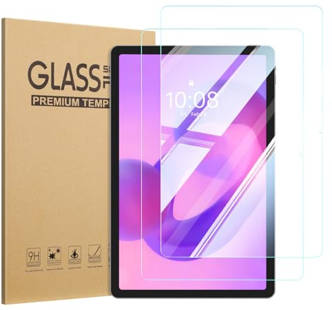 FINTIE 2 Pack Screen Protector for Lenovo Idea Tab 11 2025/Tab M11/K11 LTE 11 Inch 2024 TB330/TB336, 9H Tempered Glass Screen Protector, HD Clear/Anti Scratch/Bubble Free