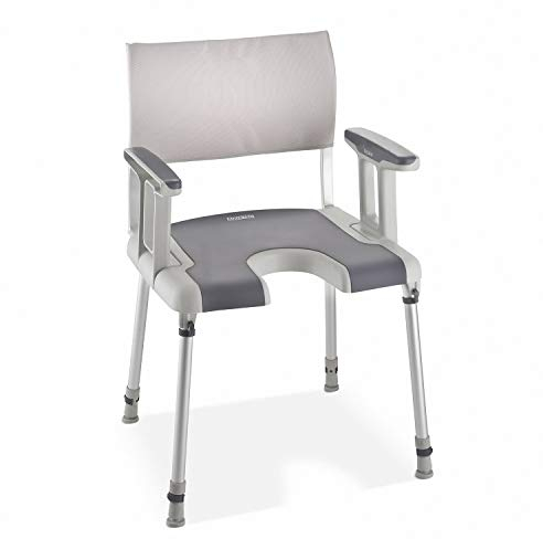 Aquatec® Sorrento Duschstuhl mit Hygieneausschnitt