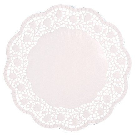 PAPSTAR Lot de 100 pointes à gâteau blanches Ø 28 cm