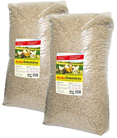 TOP Futtermittel Dinkelstreu Deuka 2 x 15 kg