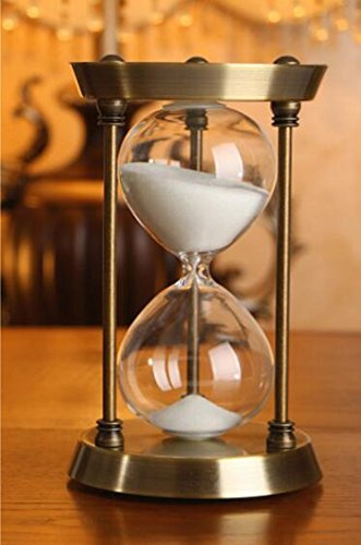 30 Minuten Metall Sand Timer Sanduhr Sanduhren Promition X 'mas Geschenk Dekorationen