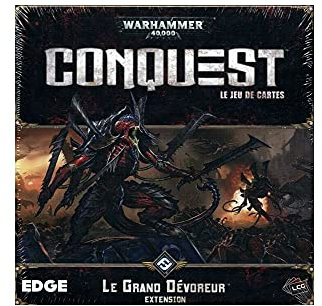 Asmodee - UBIWHK08 - Warhammer 40.000 Conquest - Le Grand Dévoreur Kartenspiel-Erweiterung (französische Version)