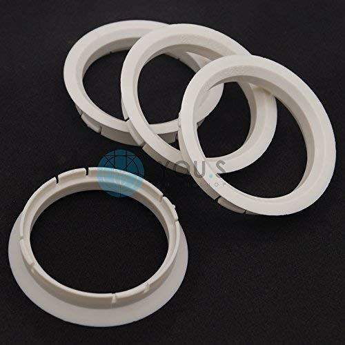 4 x ZENTRIERRINGE DISTANZRING für ALUFELGEN Z05 63,3-56,1 mm Alutec Anzio Rial
