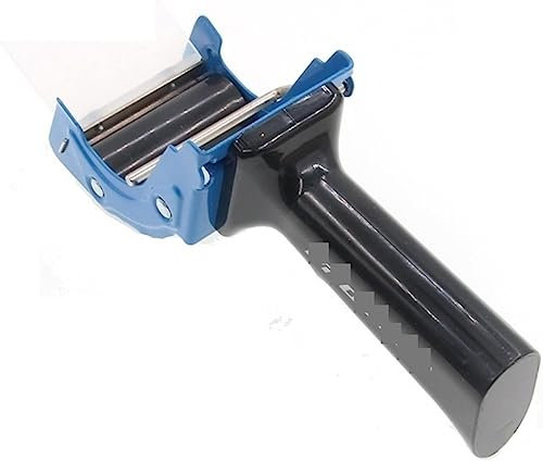 Duty-Klebebandabroller, Desktop-Klebebandabroller, Klebebandabroller, Dichtbandbasis, Abroller, manuelles Schneiden von Verpackungsmaschinen (Farbe: Blau, Größe: 5 cm) (Farbe: Blau, Größe: 5 cm)