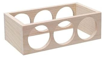 Squisita bottiglia di vino Regal Klein R St able vino in legno R per collezionisti di bottiglie mobili sala da pranzo può contenere fino a 3 bottiglie