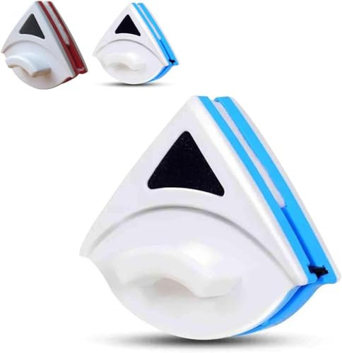 AYIKCC Limpiador de Ventanas, limpiacristales magnético de Doble Cara, Limpiador de Ventanas de Vidrio doméstico, Limpiador de vidrios de Doble Capa, artefacto de Limpieza de Vidrio