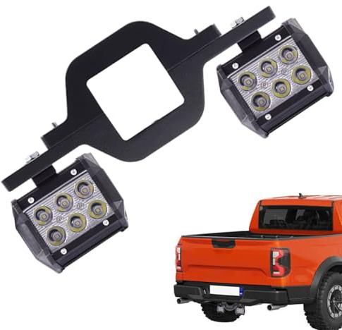 Pod-Leuchten für LKW, Rückfahrscheinwerfer mit LED-Streifen, wasserdicht, mit Halterungen für Anhängerkupplung, Zubehör für Rückfahrscheinwerfer und