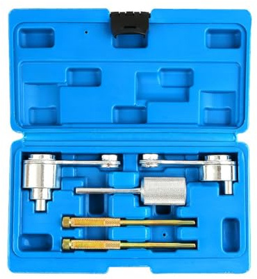 MoSundi Set di strumenti per la messa in fase del motore automobilistico con 5 strumenti professionali per la regolazione della cinghia di distribuzione del motore, include strumenti di bloccaggio del