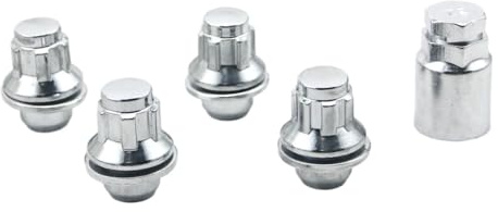 Pernos de Rueda para Toyota, Corolla, RAV4 y Yaris, cromados, para Rueda de Coche, Tornillos y Tuercas.