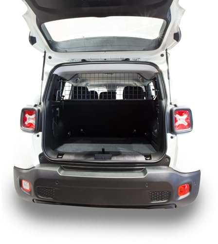 Travall Guard Griglia di Protezione Compatibili con Jeep Renegade (2014-Corrente) TDG1470 – Griglia Divisoria Specifica in Acciaio Dolce
