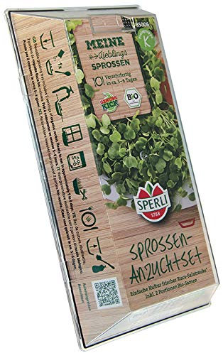 Sperli 85006 Keimsprossen Rauke-Starter-Set (Bio-Keimsprossen)