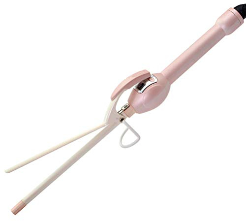 9mm Curling Wand, Thin Curling Iron, Tight Curls Tourmaline Ceramic Hair Curler, Small Wave Curler for Long&Short Hair, LCD Display Curling Tongs for Kids Women Men