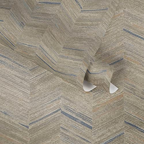 A.S. Création Muster Tapete Geometrisch Braun Grau 383095 Vliestapete Modern für Wohnzimmer 10,05x0,53m 383095