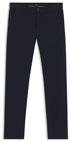 BOSS Hommes Chino Slim Chino Slim en Satin de Coton Stretch