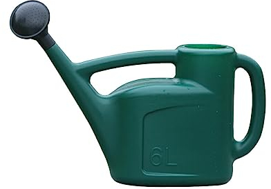 DSOUWEH Annaffiatoio in ABS portatile palmare manico 6L bocca larga giardino esterno giardinaggio pot bollitore spruzzatore con coperchio