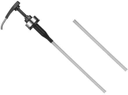 FUNOMOCYA 2stücke Metal Squeeze Flasche Mit Edelstahl-pumpenkopf Und Schläuchen Für Ketchup Soßen Und Marinaden Ergonomisch Und Wiederverwendbar Für Täglichen Gebrauch