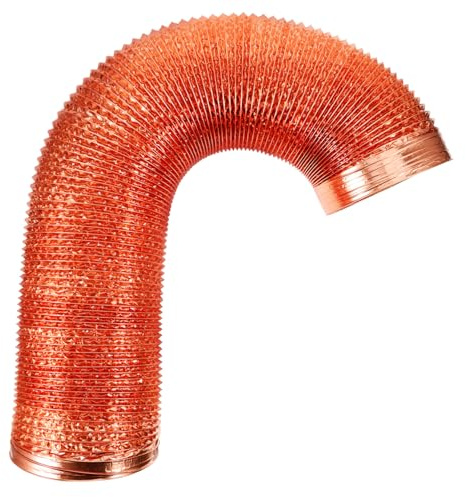 WHAMVOX Tubo Di Scarico Flessibile Alluminio Per Ventilazione Per Cucina e Campeggio Facile Da Installare e Pulire Resistente e Leggero Utile Per Espellere Fumi e Odori