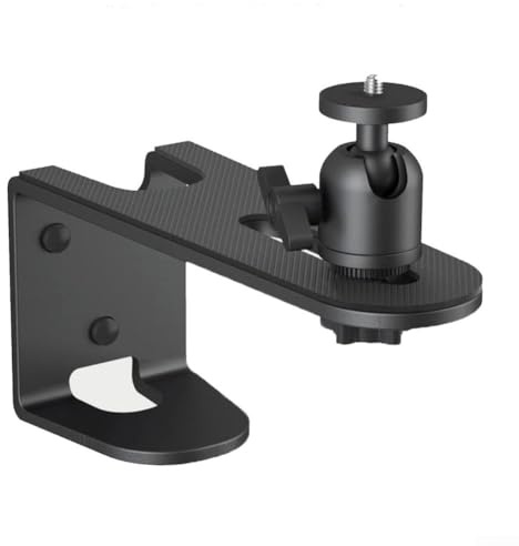ReachMall Soporte de pared para proyector, soporte ajustable con agujero de tornillo de 1/4 pulgadas, soporte de proyector de pared de techo