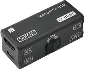 youyeetoo Sipeed nanoKVM-USB, KVM USB 4K, pour gestion des périphériques sans tête, pour serveur/SBC, facile à utiliser et à entretenir, outil de collaboration multi-appareils