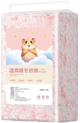 Générique Pet Litter, 450 g Wood Chips Odour Control | Hamster Litter and | for Sleep Supplies Ferret Gerbil Hedgehog Reptile Bird Snake